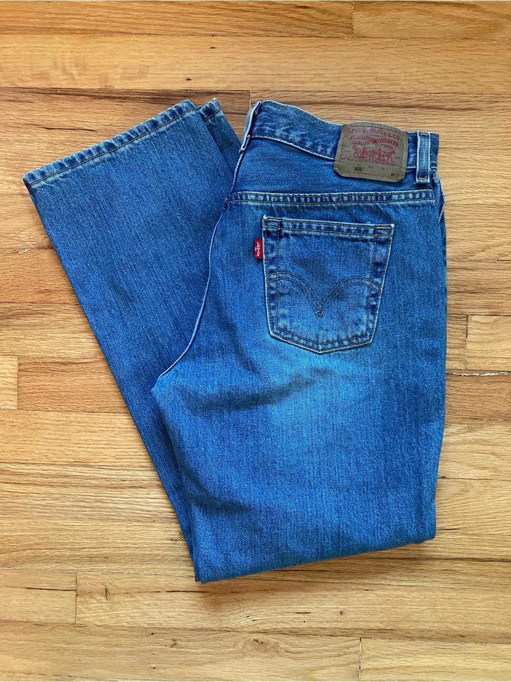 Vintage Y2K Levi’s 505 Nouveau Straight Low Rise Jeans 10 Petite